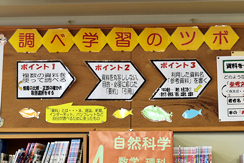 白山市立松任中学校　調べ学習のツボ